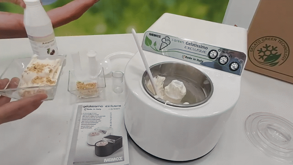 Máy làm kem Nemox GELATISSIMO Exclusive i-Green - Tiện ích Máy làm kem Nemox GELATISSIMO Exclusive i-Green