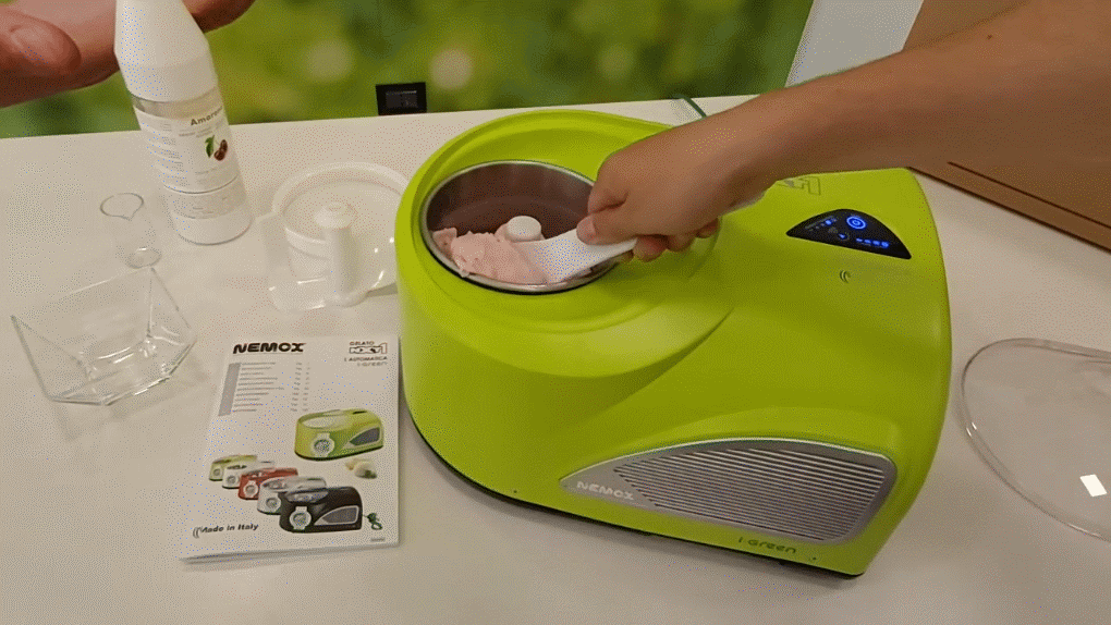 Máy làm kem mini Nemox Gelato NXT1 L’automatica i-Green 1,5 L - Tổng quan thiết kế Máy làm kem mini Nemox Gelato NXT1 L’automatica i-Green 1,5 L