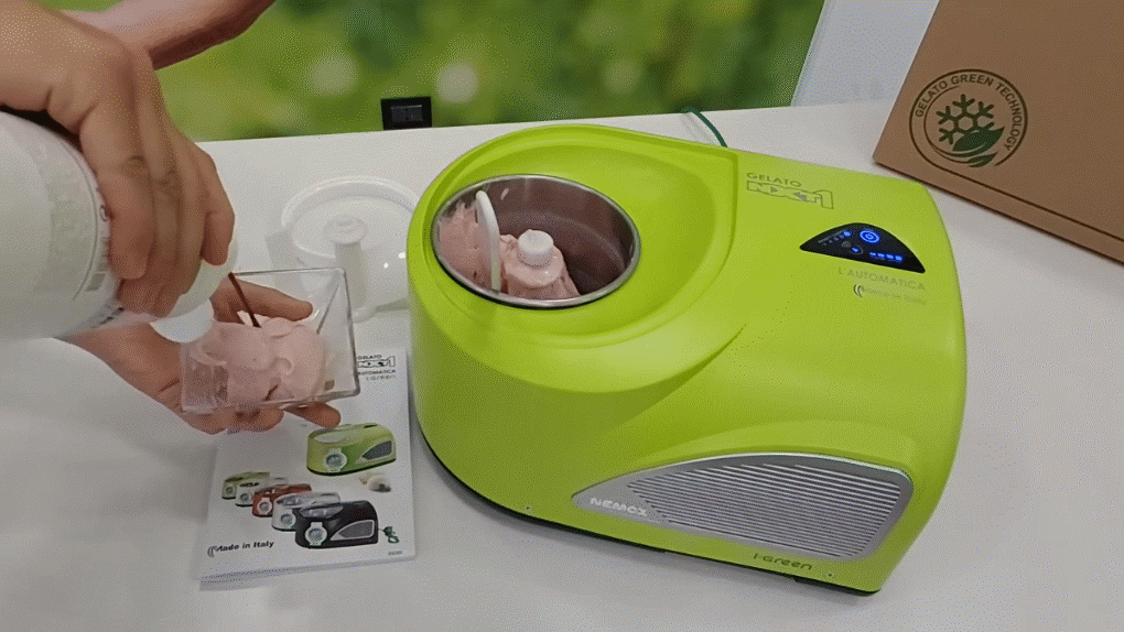 Máy làm kem mini Nemox Gelato NXT1 L’automatica i-Green 1,5 L - Tiện ích Máy làm kem mini Nemox Gelato NXT1 L’automatica i-Green 1,5 L