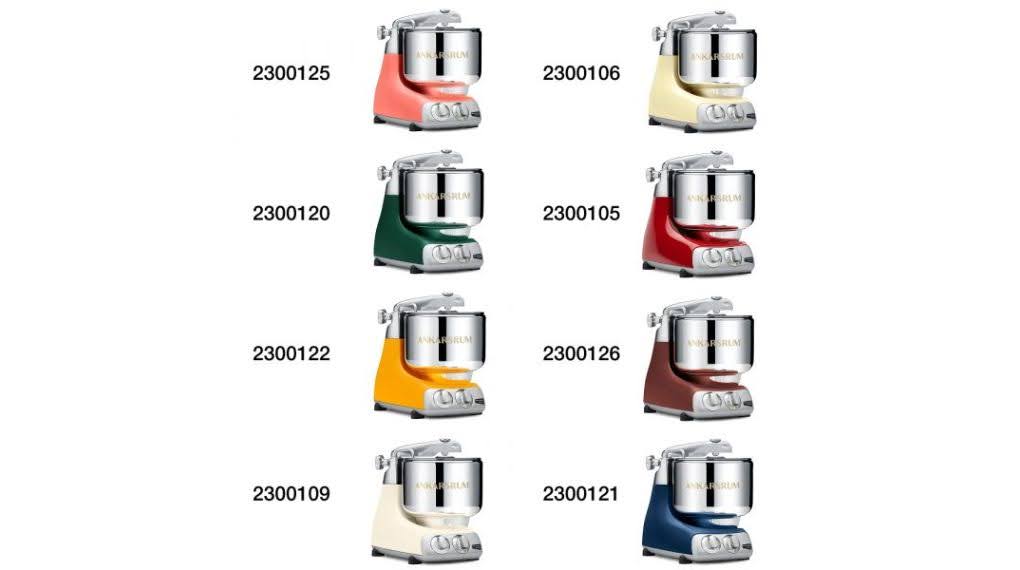 Máy trộn bột Ankarsrum Assistent Original AKM 6230 1500W - Các phiên bản may tron bot ankarsrum original akm 6230 2