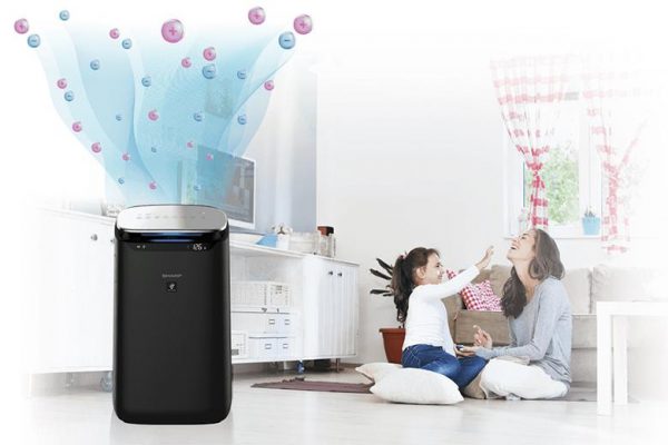 Máy lọc không khí giúp mang đến bầu không khí sạch khuẩn, an toàn