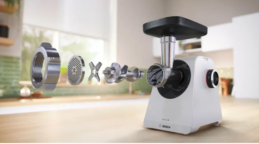 Máy xay thịt Bosch MFWS420W Series 4 MultiPower - tổng quan thiết kế 2 2