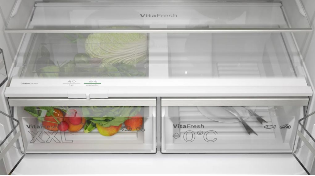 Tủ lạnh Bosch 605 lít KFN96AXEA Series 4 Accent Line - ngăn kiểm soát độ ẩm VitaFresh XXL 5