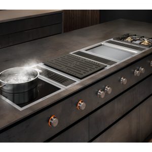 Bếp nướng Teppan Yaki Gaggenau VP414115 Vario series 400 6 bep nuong teppan yaki gaggenau vp414115 vario 3