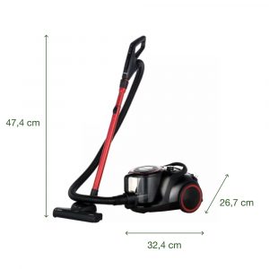 Máy hút bụi dạng hộp Bosch BGS41POW1 Serie 6 9 may hut bui dang hop bosch bgs41pow1 9