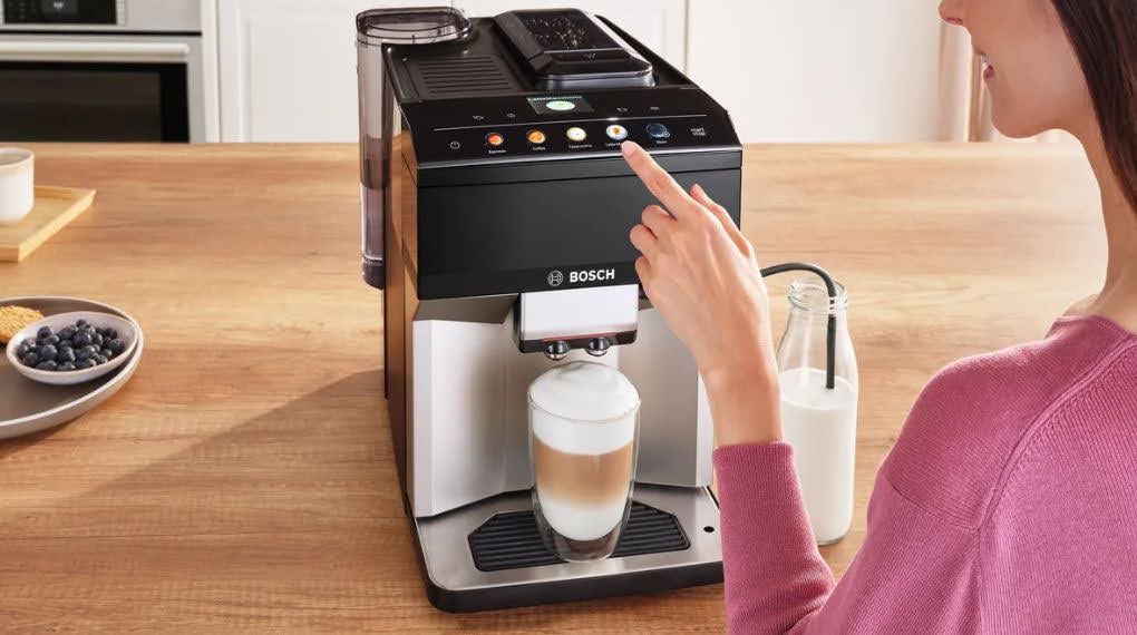 Máy pha cà phê tự động Bosch TPE40307 VeroCafe Series 4 - Tổng quan thiết kế may pha ca phe tu dong bosch tpe40307 verocafe series 4 1 1