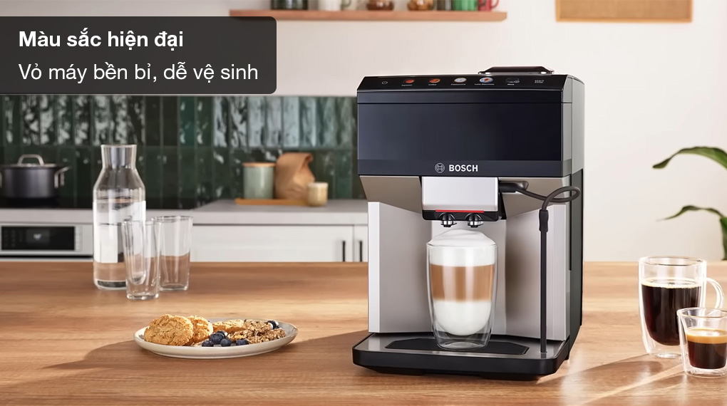 Máy pha cà phê tự động Bosch TPE40307 VeroCafe Series 4-Tổng quan thiết kế