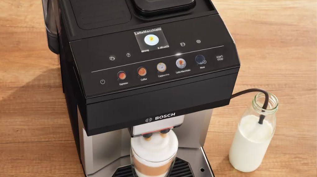 Máy pha cà phê tự động Bosch TPE40307 VeroCafe Series 4 - Điều khiển may pha ca phe tu dong bosch tpe40307 verocafe series 4 2 1