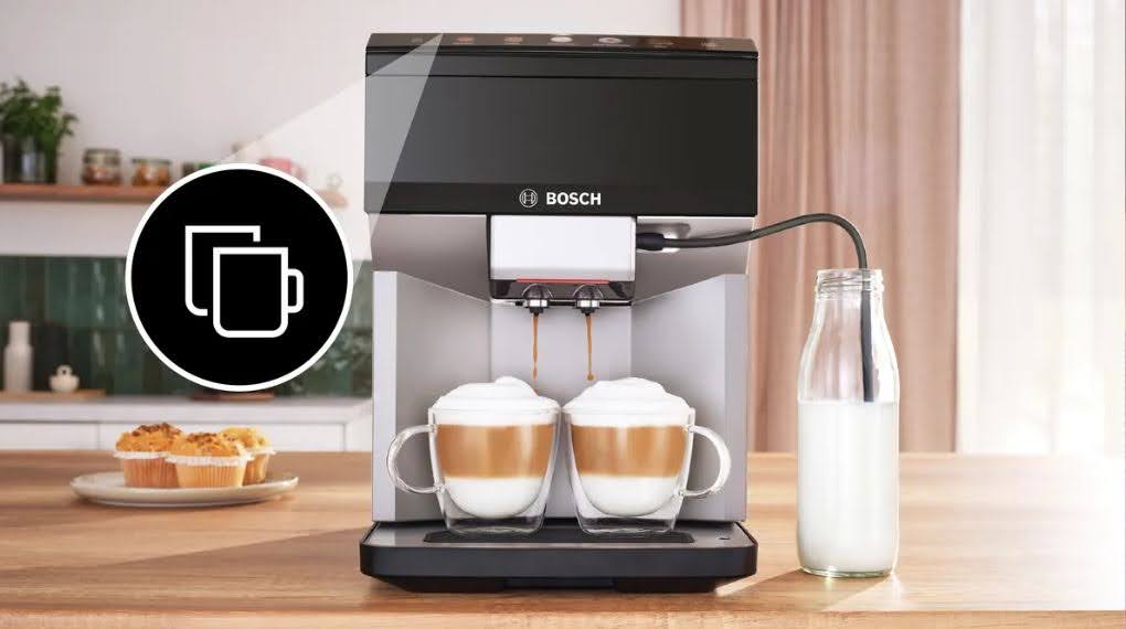 Máy pha cà phê tự động Bosch TPE40307 VeroCafe Series 4 - OneTouch DoubleCup may pha ca phe tu dong bosch tpe40307 verocafe series 4 4 1