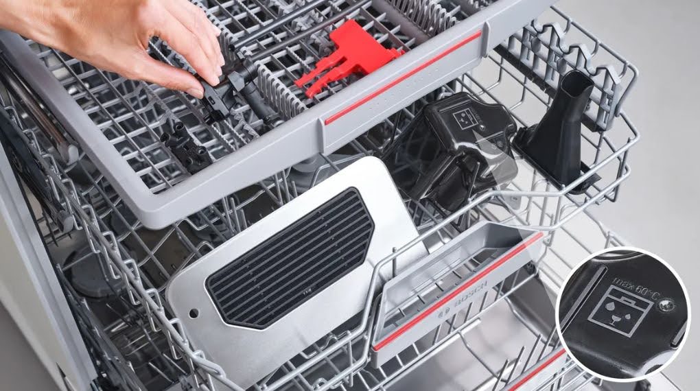 Máy pha cà phê tự động Bosch TPE40307 VeroCafe Series 4 - Tiện ích đi kèm may pha ca phe tu dong bosch tpe40307 verocafe series 4 5 1