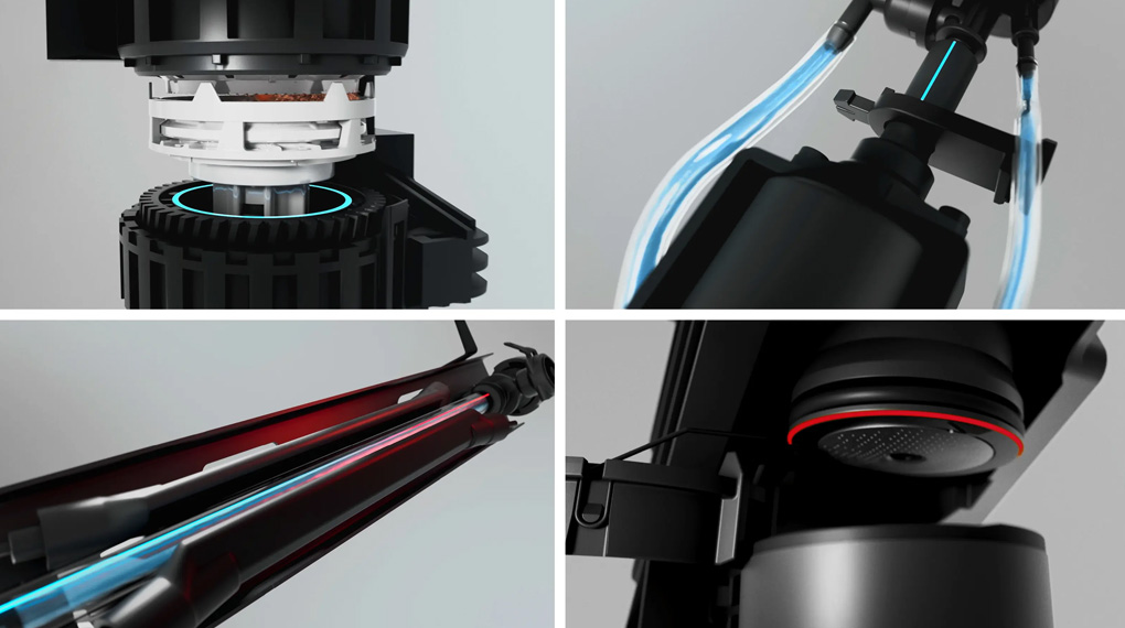 Máy pha cà phê tự động Bosch TPE40307 VeroCafe Series 4-Giữ vẹn hương vị cà phê tự nhiên bởi hệ thống Aroma Max