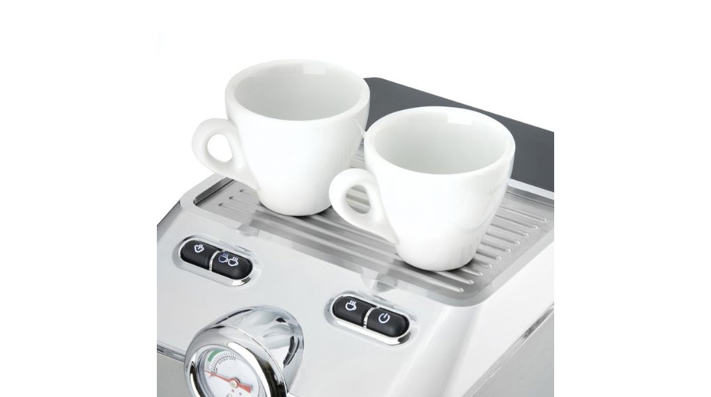 Máy pha cafe bán tự động Caso 1820 Espresso Gourmet - Tích hợp khay giữ ấm cốc may pha ca phe tu dong bosch tqe80703 verocafe series 8 5 3