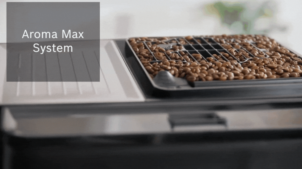 Máy pha cà phê tự động Bosch TQE80703 VeroCafe Series 8 - Đảm bảo chất lượng cà phê với hệ thống Aroma Max may pha ca phe tu dong bosch tqe80703 verocafe series 8 8