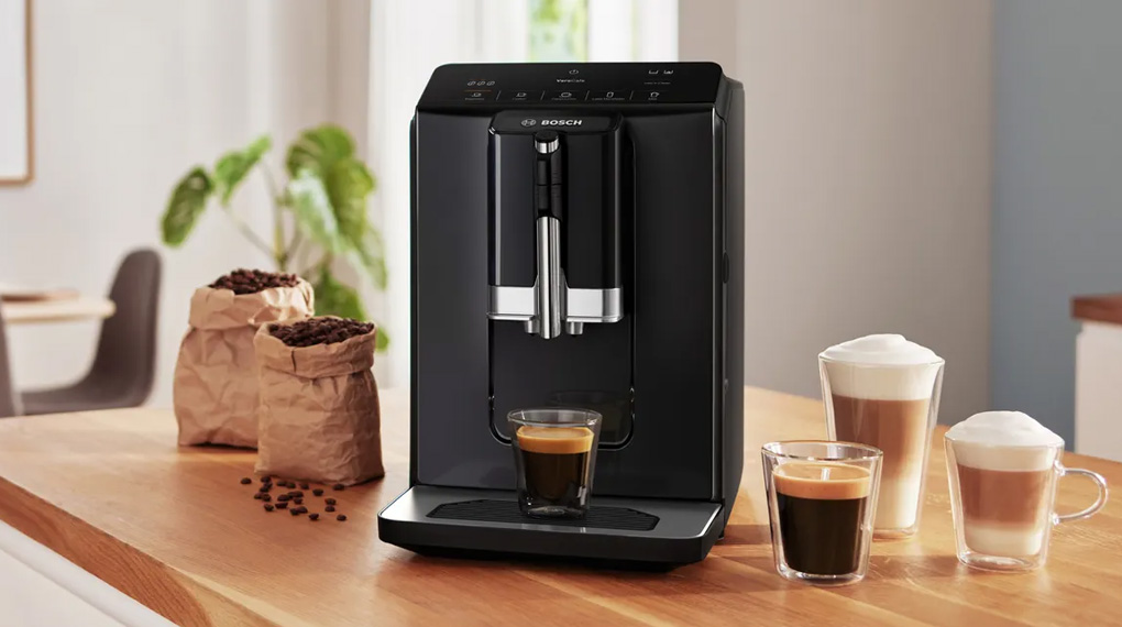 Máy pha cafe tự động Bosch TIE20119 VeroCafe Piano Series 2-Thưởng thức cafe nhanh chóng, tiết kiệm ngay tại nhà Máy pha cafe tự động Bosch TIE20119 VeroCafe Piano Series 2-Thưởng thức cafe nhanh chóng, tiết kiệm ngay tại nhà