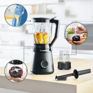Máy xay sinh tố Bosch MMB6176B Series 4 VitaPower 9 may xay sinh to bosch mmb6176b series 4 vitapower 7