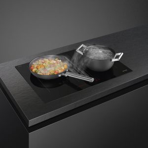 Bếp từ kết hợp hút mùi 4 vùng nấu Smeg HOBD472D2 7620 W Universale 4 bep tu ket hop hut mui 4 vung nau smeg hobd472d2 7620 w universale 2