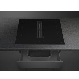 Bếp từ kết hợp hút mùi 4 vùng nấu Smeg HOBD472D2 7620 W Universale 6 bep tu ket hop hut mui 4 vung nau smeg hobd472d2 7620 w universale 4