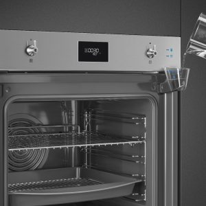 Lò nướng kèm hấp Smeg Classica SO6301S2X âm tủ 4 lo nuong kem hap smeg classica so6301s2x am tu 3