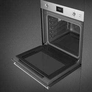 Lò nướng kèm hấp Smeg Classica SO6301S2X âm tủ 8 lo nuong kem hap smeg classica so6301s2x am tu 7