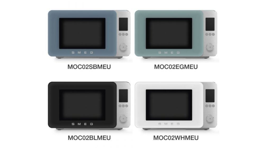 Lò vi sóng đa năng Smeg MOC02 Collezione - Tổng quan thiết kế lo vi song da nang smeg moc02 collezione 1 1