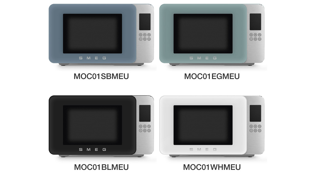 Lò vi sóng kèm nướng Smeg MOC01 Collezione 20 Lò vi sóng kèm nướng Smeg MOC01 Collezione-Các màu sắc hiện có