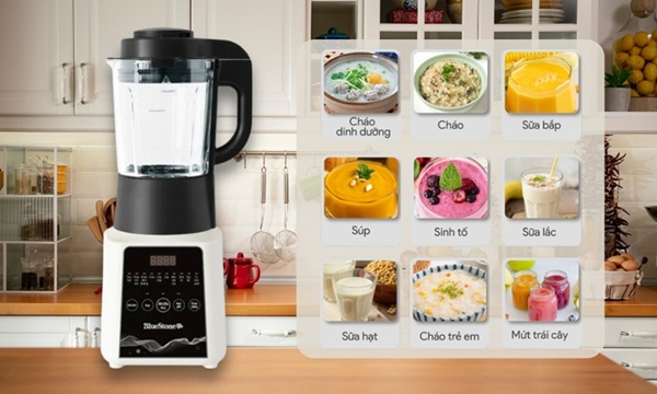 Máy làm sữa đậu nành loại nào tốt? Top 5 máy làm sữa hạt tốt 4 Thỏa sức sáng tạo thực đơn mỗi ngày với máy nấu sữa hạt