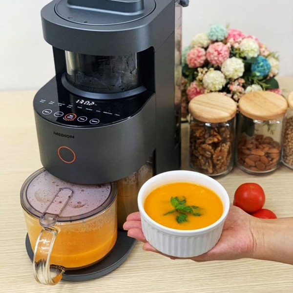 Máy làm sữa đậu nành loại nào tốt? Top 5 máy làm sữa hạt tốt 6 Medion MD 19725: Lựa chọn hoàn hảo cho gia đình yêu sữa hạt