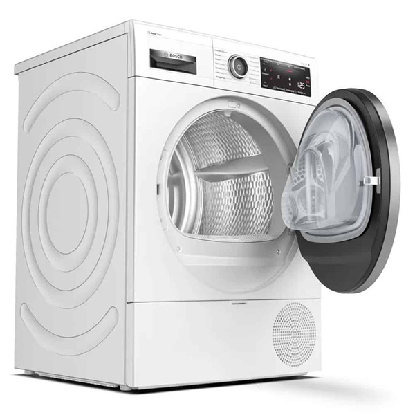 Nguyên nhân máy sấy quần áo kêu to và cách khắc phục 13 Bosch Serie 8 vận hành êm ái nhờ thiết kế chống rung AntiVibration