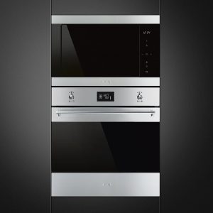 Lò vi sóng kèm nướng Smeg FMI325X Classica âm tủ 6 lo vi song kem nuong smeg fmi325x classica am tu 4