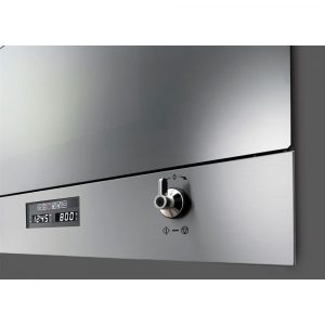 Lò vi sóng kèm nướng Smeg MP322X1 Classica âm tủ 3 lo vi song kem nuong smeg mp322x1 classica am tu 4