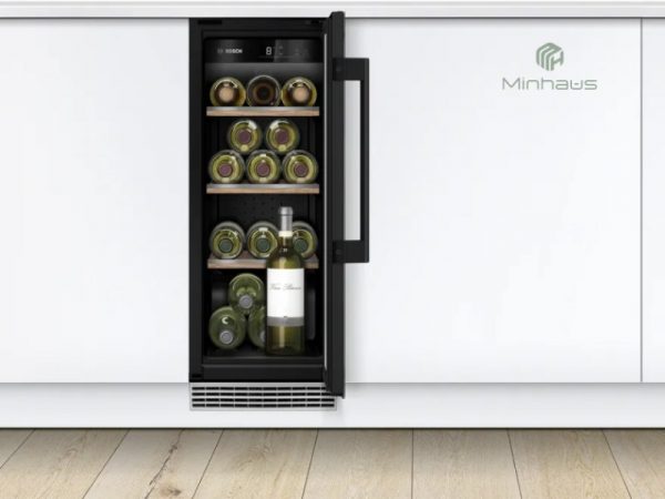 Tủ bảo quản rượu vang Bosch KUW20VHF0 Series 6 21 chai âm tủ