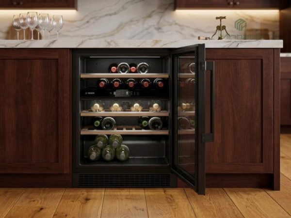Tủ bảo quản rượu vang Bosch KUW21AHG0 Series 6 44 chai âm tủ