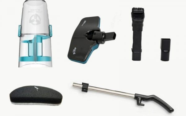 Chi tiết cách lắp máy hút bụi cầm tay đơn giản tại nhà 3 Kiểm tra các linh kiện của thiết bị trước khi lắp ráp