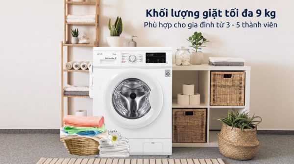 Máy giặt 9kg bao nhiêu tiền? Top 3 mẫu cao cấp đáng mua 6 Máy giặt 9kg là "chân ái" cho những gia đình có từ 3 đến 5 thành viên