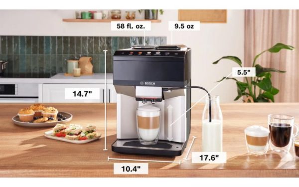 Máy pha cà phê Bosch có tốt không - Đánh giá chi tiết 8 Máy pha cà phê tự động Bosch TPE40307 VeroCafe Series 4 đang rất được tin dùng