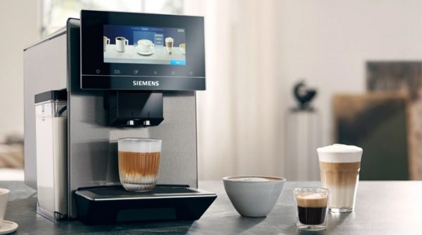 Máy pha cà phê Capuchino chính hãng, giá tốt - Top 3 lựa chọn tốt nhất 2026 3 Máy pha cafe Capuchino kiểu dáng hiện đại, sang trọng.