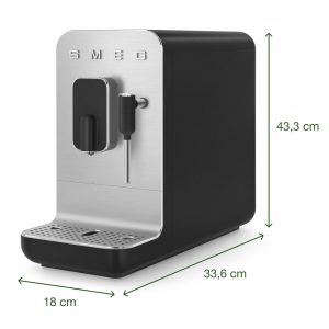 Máy pha cafe tự động Smeg BCC12BLMEU 9 may pha cafe tu dong smeg bcc12blmeu 8