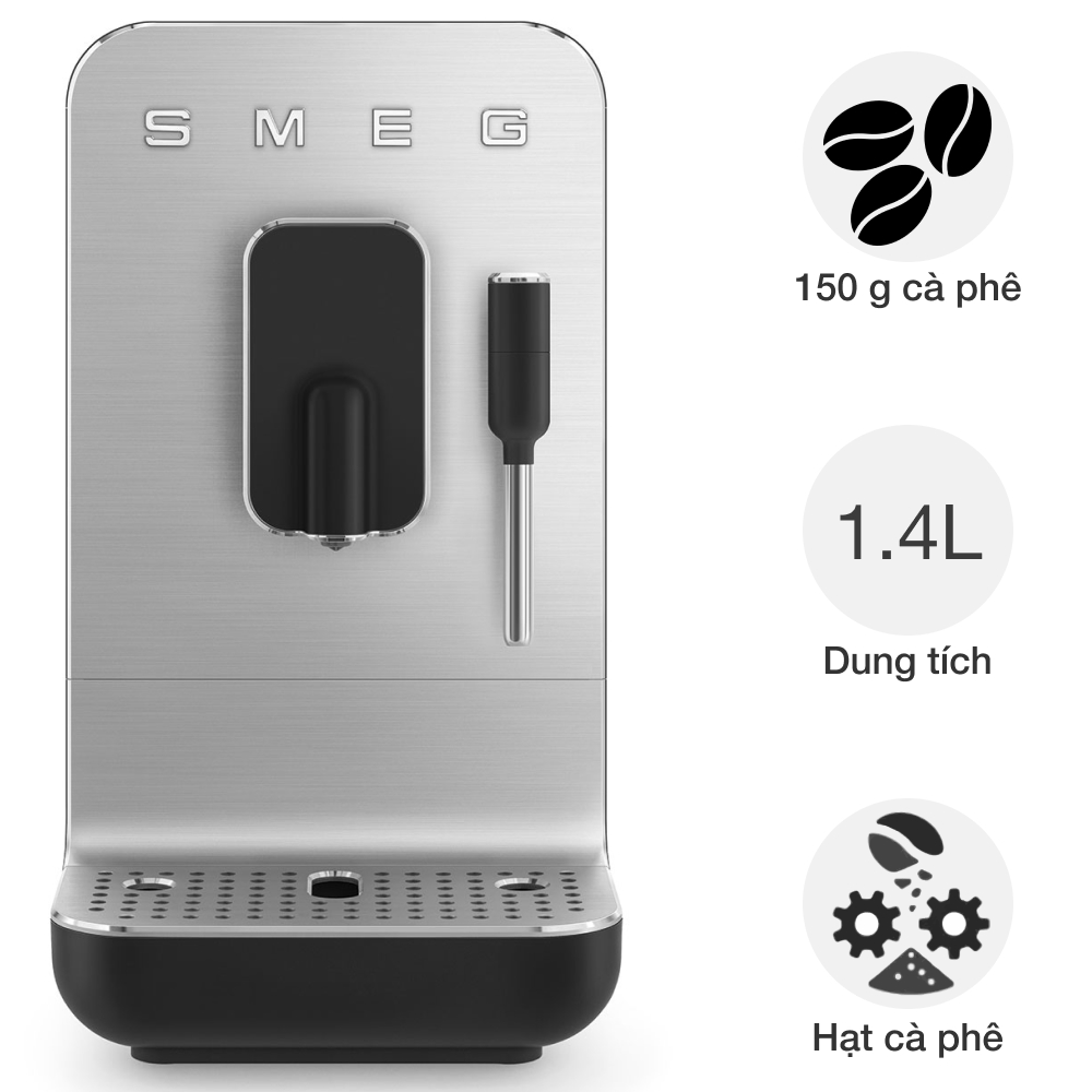 may-pha-cafe-tu-dong-smeg-bcc12blmeu may pha cafe tu dong smeg bcc12blmeu