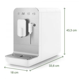Máy pha cafe tự động Smeg BCC12WHMEU 9 may pha cafe tu dong smeg bcc12whmeu 8
