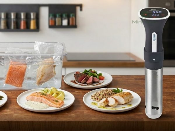 món ăn sous vide lacor bít tết cá hồi ức gà hoàn hảo