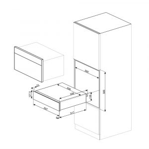 Ngăn giữ ấm Smeg 21 lít CPR115B3 Linea Aesthetic 7 ngan giu am smeg 21 lit cpr115b3 linea aesthetic 3