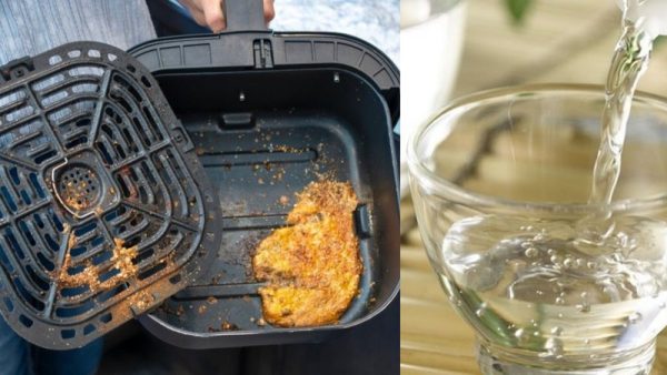 Nồi chiên không dầu bị rỉ sét: Có nguy hiểm không và cách xử lý tại nhà 3 Giấm trắng có tính axit nhẹ, giúp làm mềm các mảng oxy hóa trên bề mặt kim loại