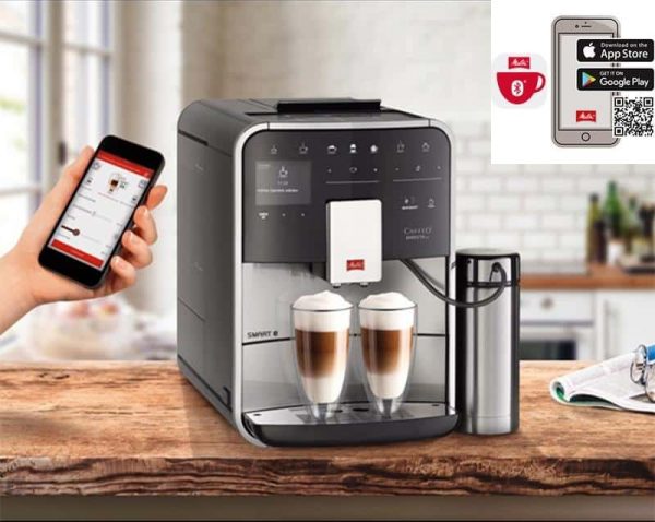 Cà phê Capuchino là gì? Cách pha cà phê Capuchino chuẩn vị. 1 Máy pha cà phê Melitta Barista TS Smart sở hữu thiết kế sang trọng cùng hệ thống vận hành êm ái, hiện đại.