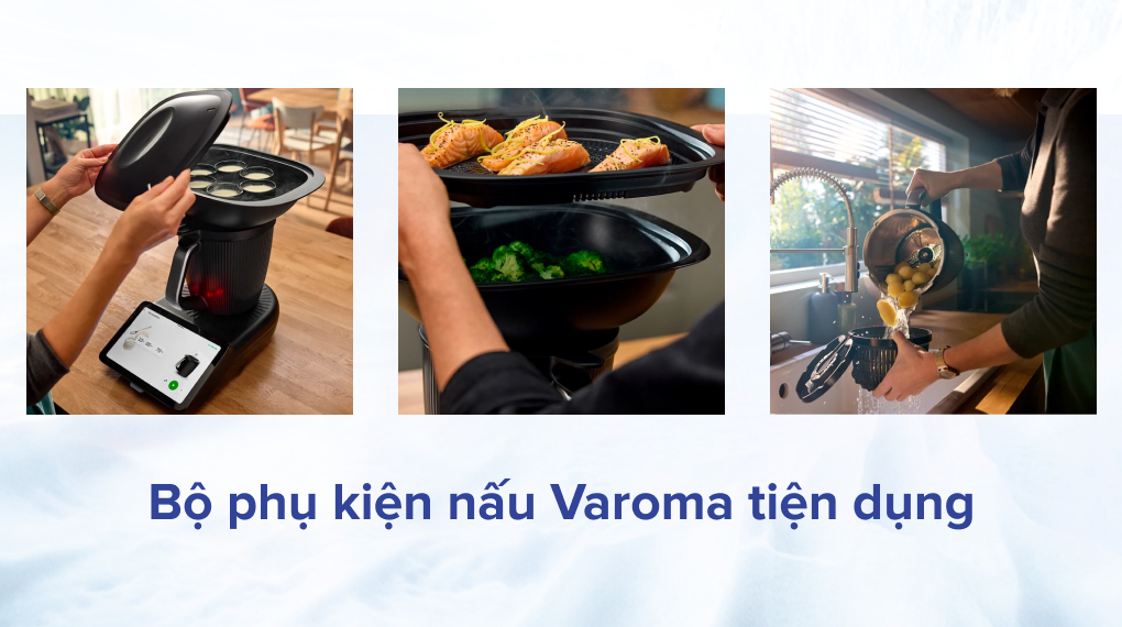 Robot nấu ăn thông minh Vorwerk Thermomix® TM7 - Vật liệu thân thiện an toàn robot nau an thong minh vorwerk thermomix tm7 12 1