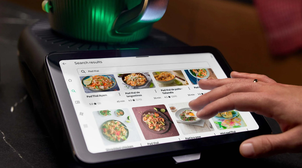 Robot nấu ăn thông minh Vorwerk Thermomix® TM7 - màn hình chính được cá nhân hoá robot nau an thong minh vorwerk thermomix tm7 5 1