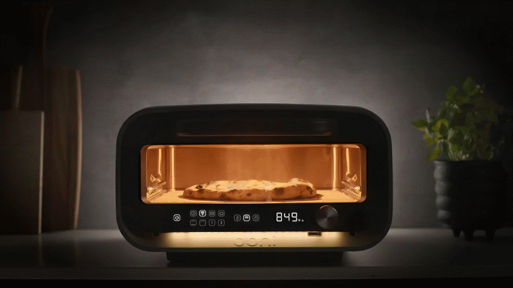 Lò nướng pizza Ooni Volt 2 UU-P35E00 làm bánh pizza chuẩn châu âu Ooni Volt 2 Made with Pizza Intelligence™ 1 2