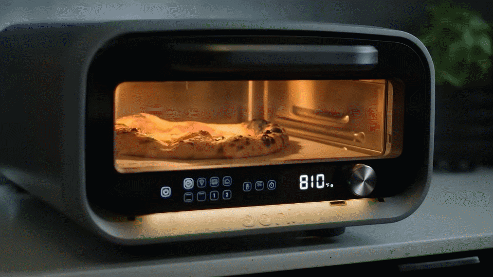 Lò nướng pizza Ooni Volt 2 UU-P35E00 làm bánh pizza chuẩn châu âu Ooni Volt 2 Made with Pizza Intelligence™