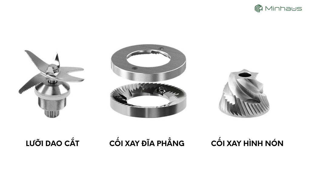 12 câu hỏi thường gặp về máy xay hạt cà phê trước khi mua 4 Máy xay cà phê hiện tại chủ yếu sử dụng cối xay hình nón, còn cối xay đĩa phẳng thường xuất hiện trên các dòng máy xay chuyên dụng cho quán