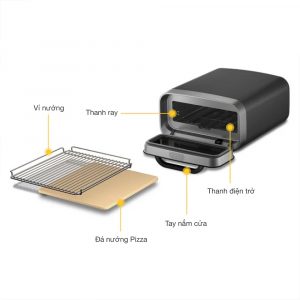 Lò nướng pizza Ooni Volt 2 UU-P35E00 8 lo nuong pizza ooni volt 2 7