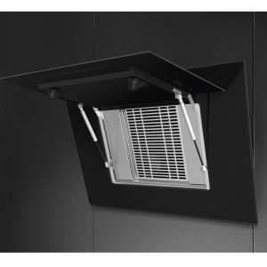 Máy hút mùi áp tường Smeg KV194B3 Linea 5 may hut mui ap tuong smeg kv194b3 linea 4 1